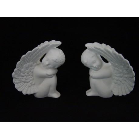 Engel klein mit große Flügel links oder rechts